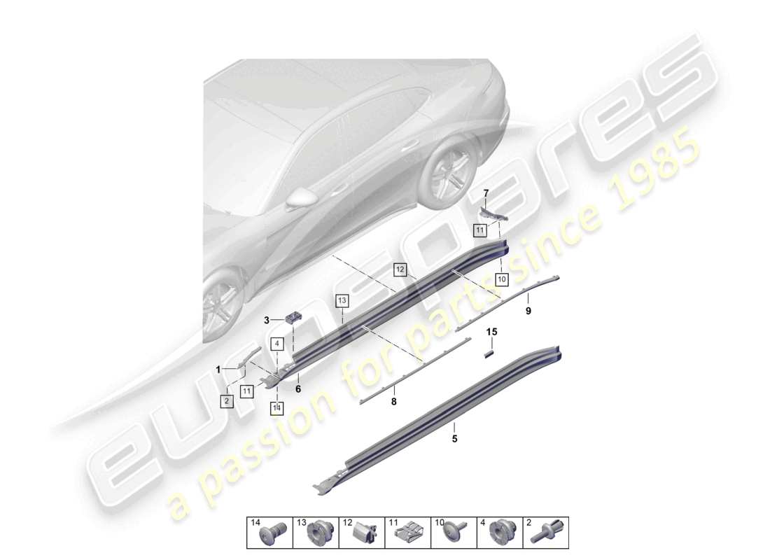 teilediagramm mit der teilenummer 971854883c g2x