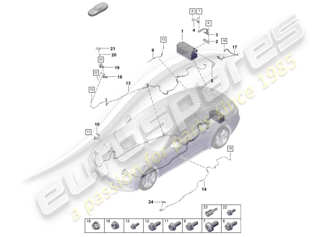 teilediagramm mit der teilenummer paf009554
