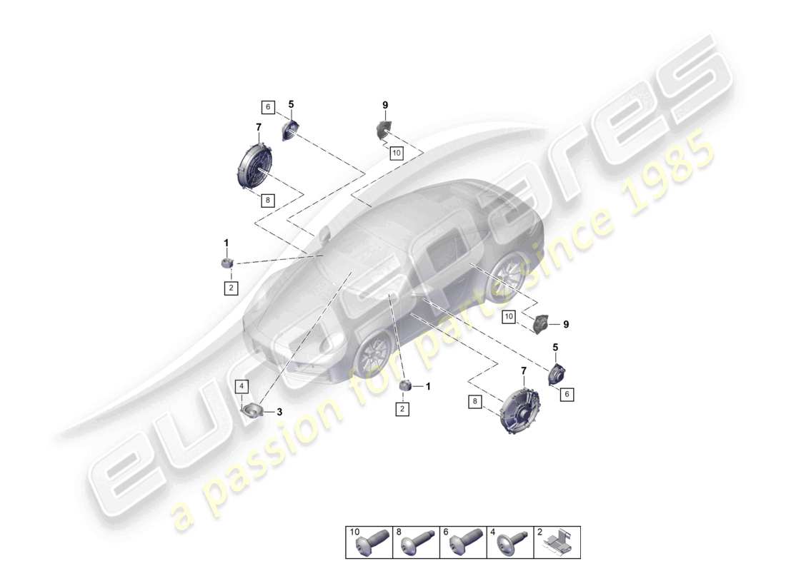 teilediagramm mit der teilenummer 9j1035413