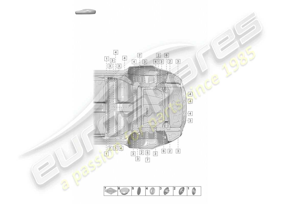 teilediagramm mit der teilenummer 9a700812100