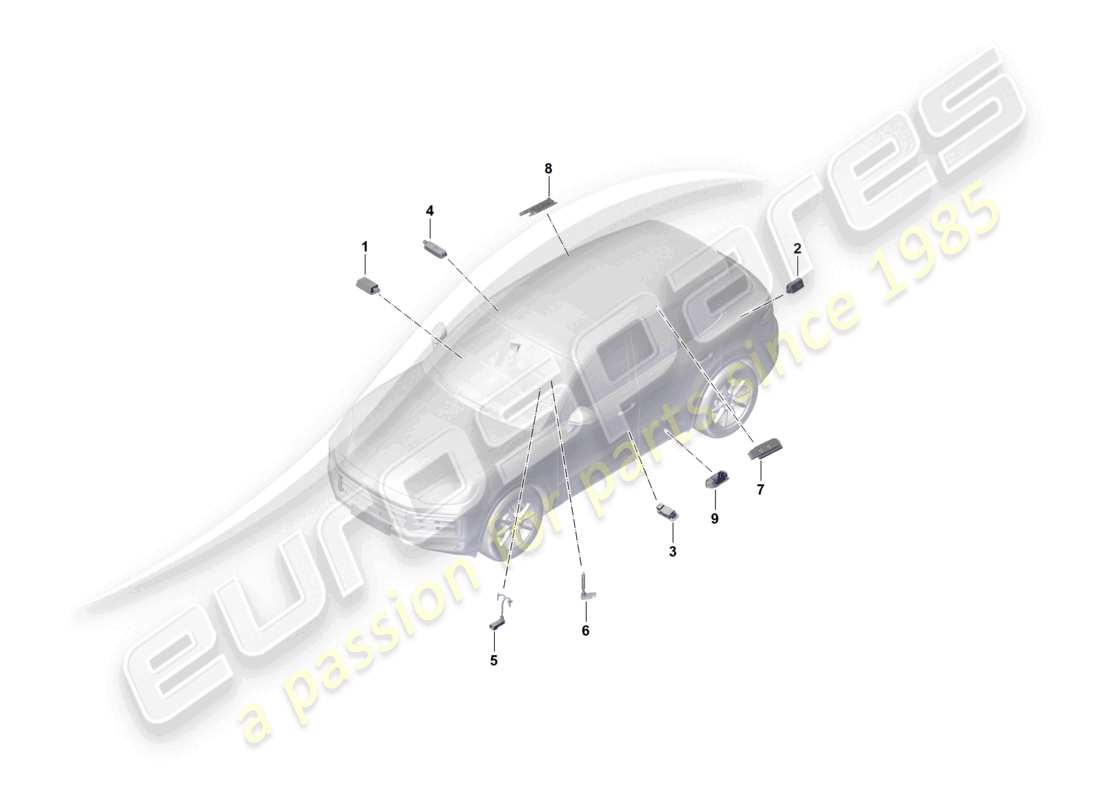 teilediagramm mit der teilenummer 9y0947415a