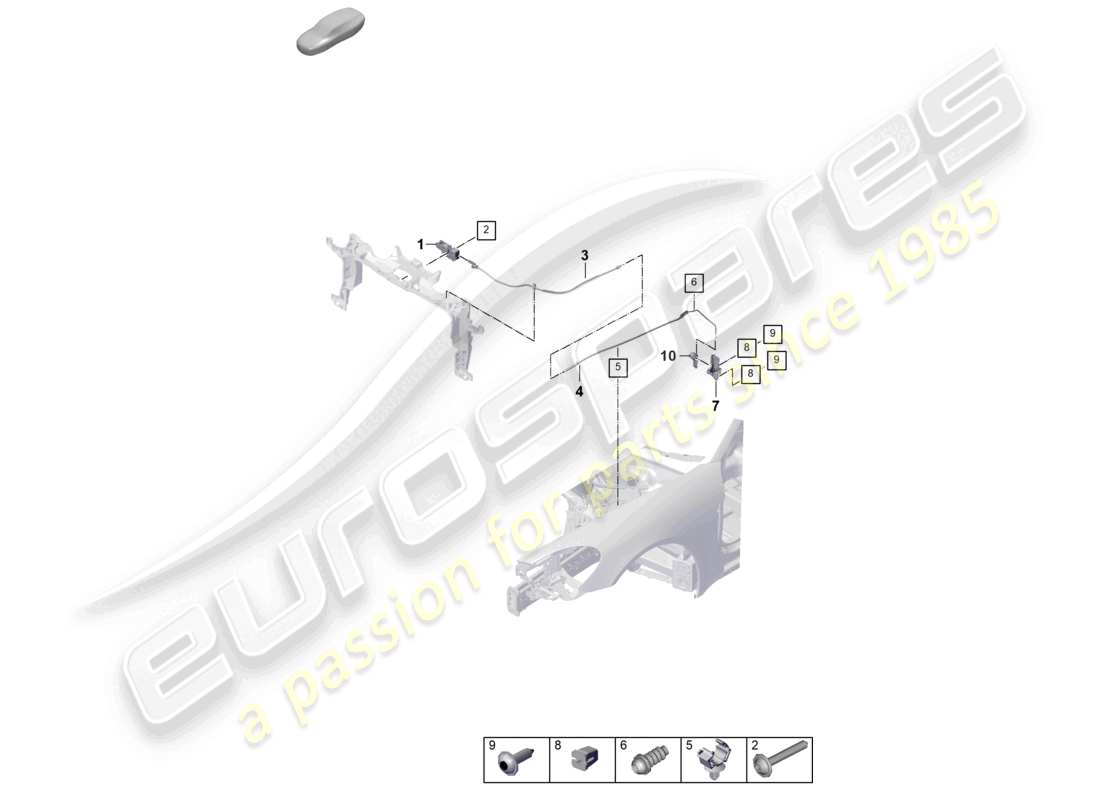 teilediagramm mit der teilenummer n90994601
