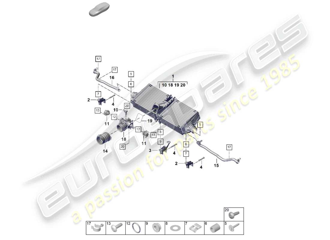 teilediagramm mit der teilenummer 992129454a