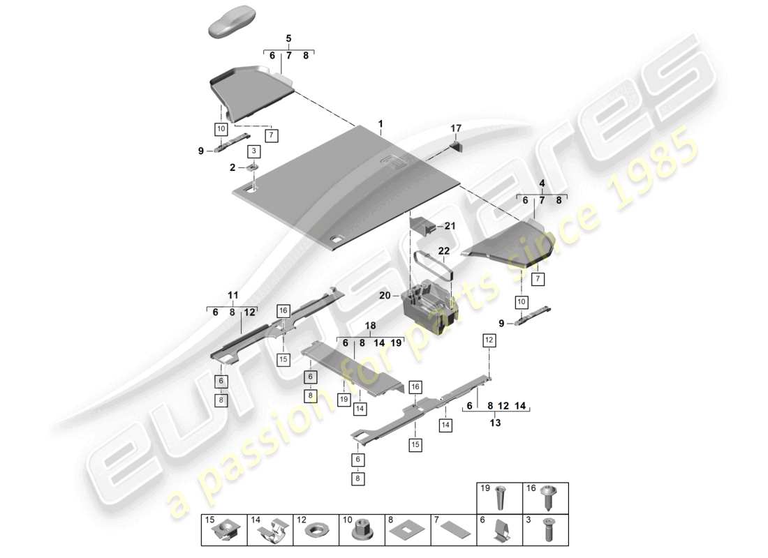 teilediagramm mit der teilenummer 9a700699300