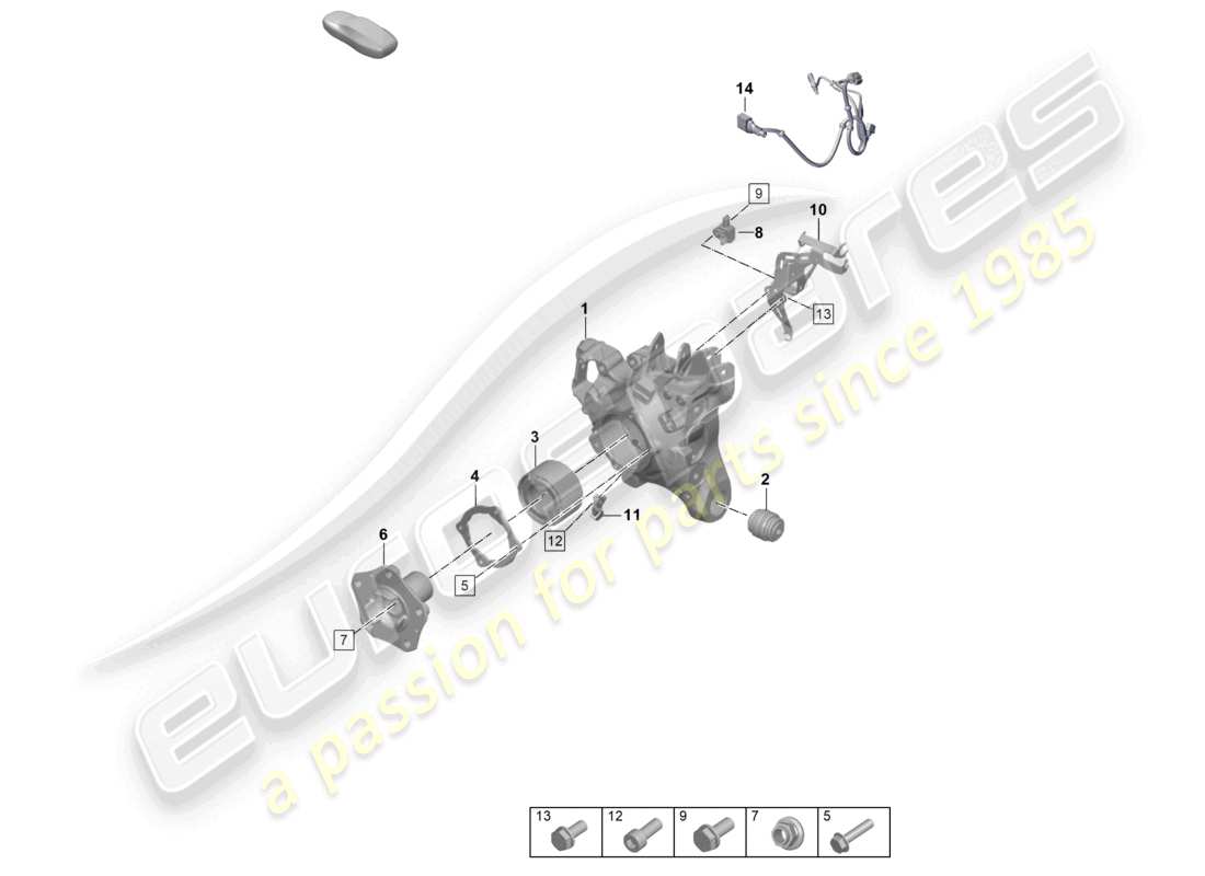 teilediagramm mit der teilenummer 971505436j