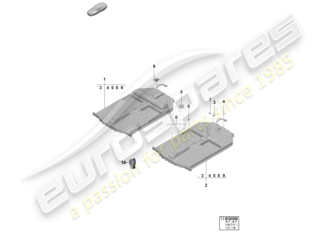 teilediagramm mit der teilenummer 9j1915099am