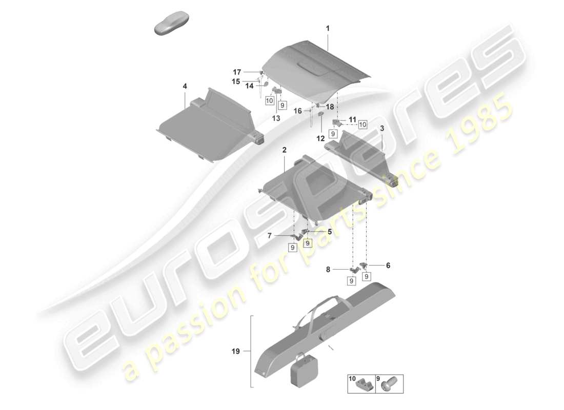 teilediagramm mit der teilenummer n91176801