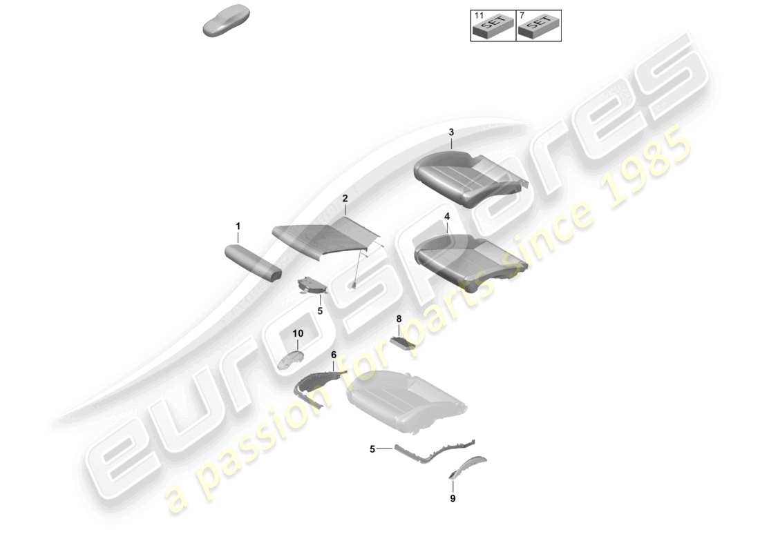 teilediagramm mit der teilenummer 9p1881549