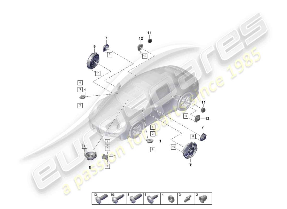 teilediagramm mit der teilenummer 992907435