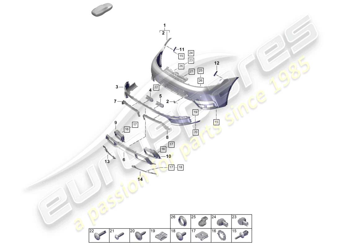 teilediagramm mit der teilenummer n0385013