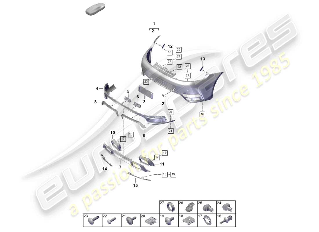 teilediagramm mit der teilenummer 992807286c