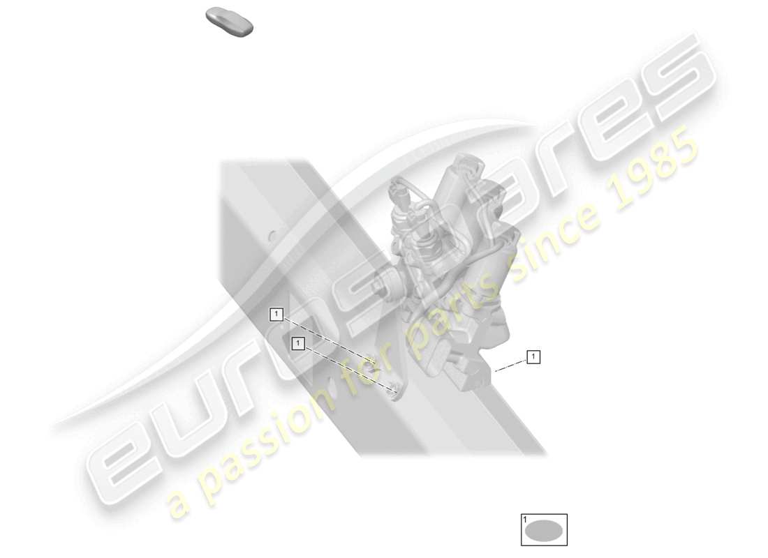 eine teilezeichnung aus dem porsche 2025 (992-2) teilekatalog