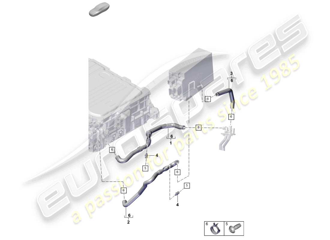 teilediagramm mit der teilenummer pab919525