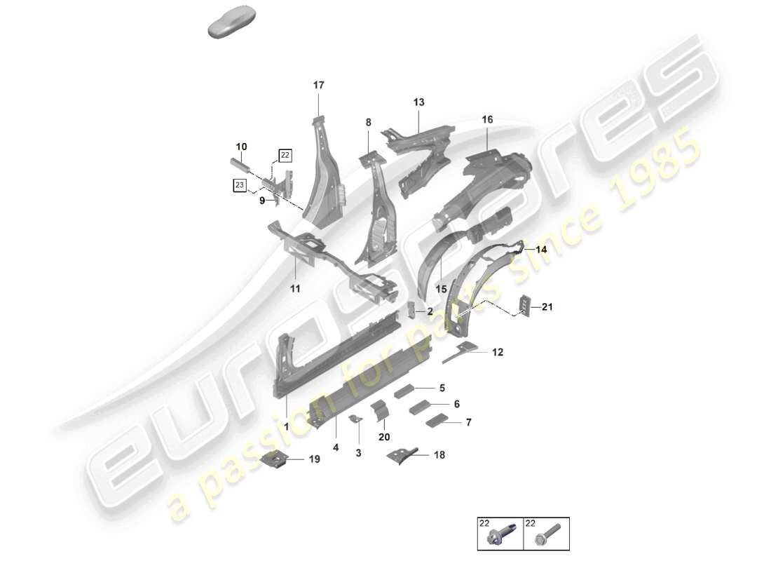teilediagramm mit teilenummer 992804149 ygrv