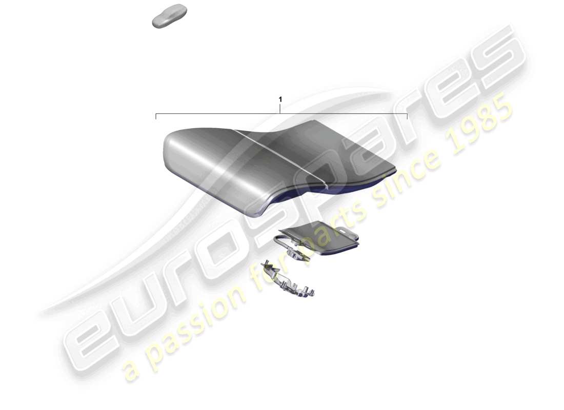 porsche 2024 (992-2) reparatursatz für sitzbelegungssensor (beifahrerseite) nur für: usa kanada schalensitz teilediagramm
