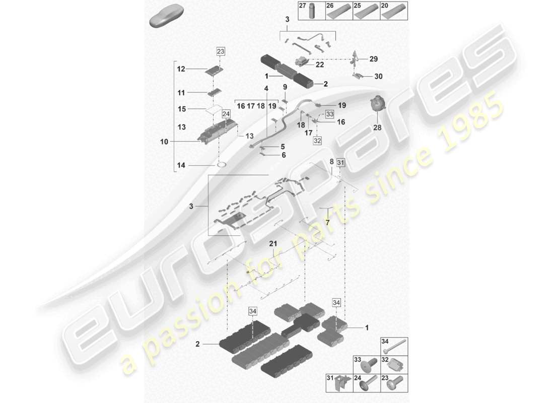 teilediagramm mit der teilenummer 9j1915234am