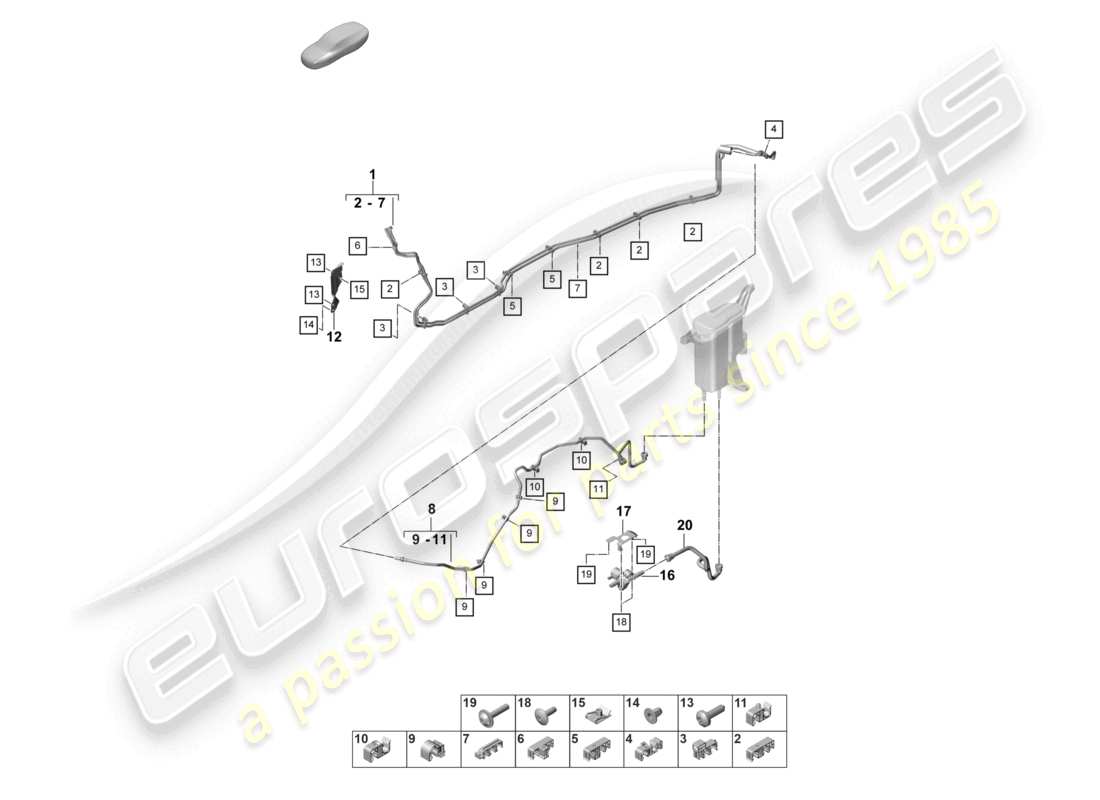 teilediagramm mit der teilenummer 971201080t