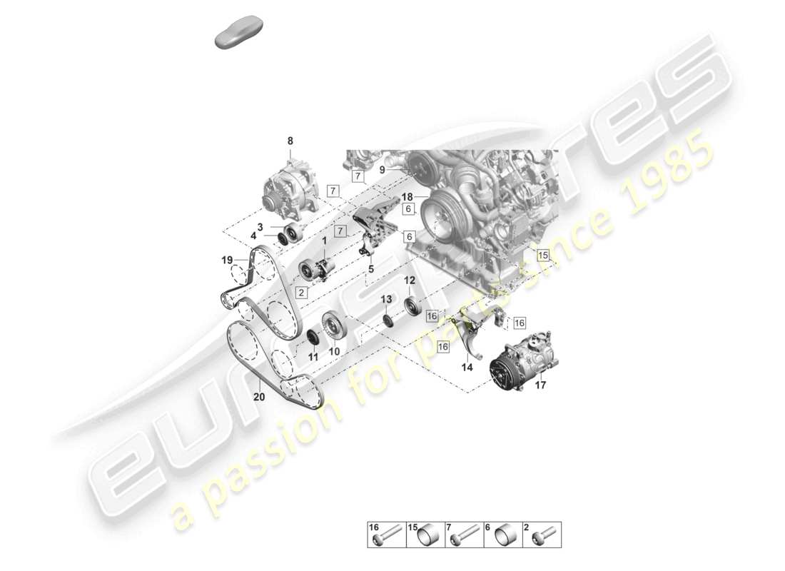 teilediagramm mit der teilenummer 9a790313710