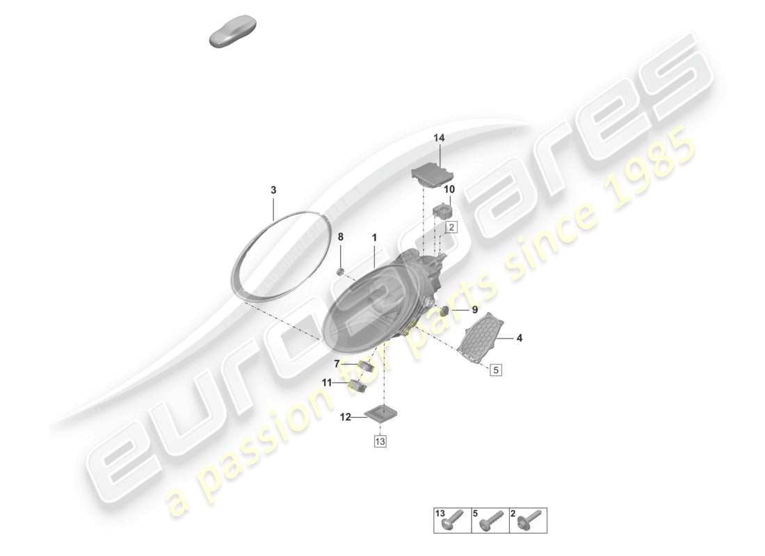porsche 2022 (992-1 turbo / s) led-scheinwerfer mit matrixstrahl schwarz d >>- 07.07.2020 teilediagramm
