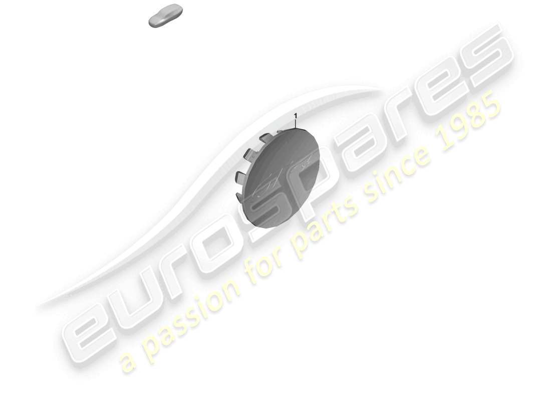 porsche 2021 (718 cayman gt4) nabenkappe teilediagramm