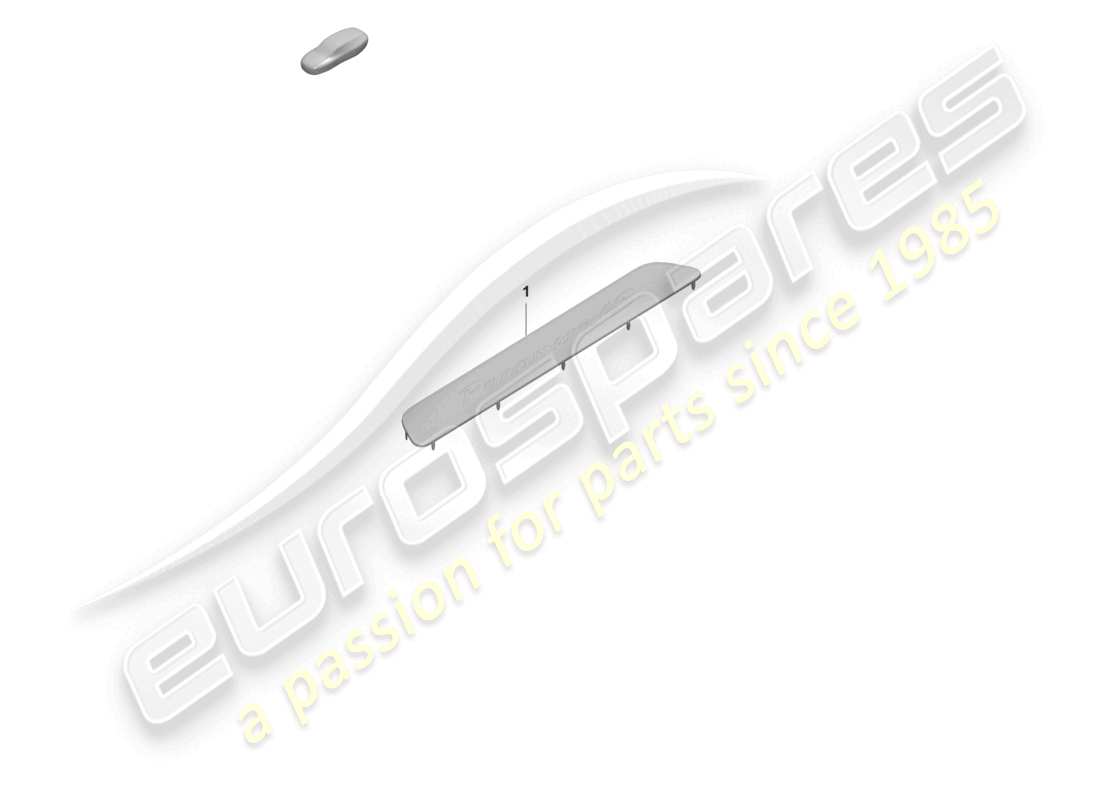 porsche 2022 (panamera 971-2) schwellerzierleiste vorne ersatzteilzeichnung