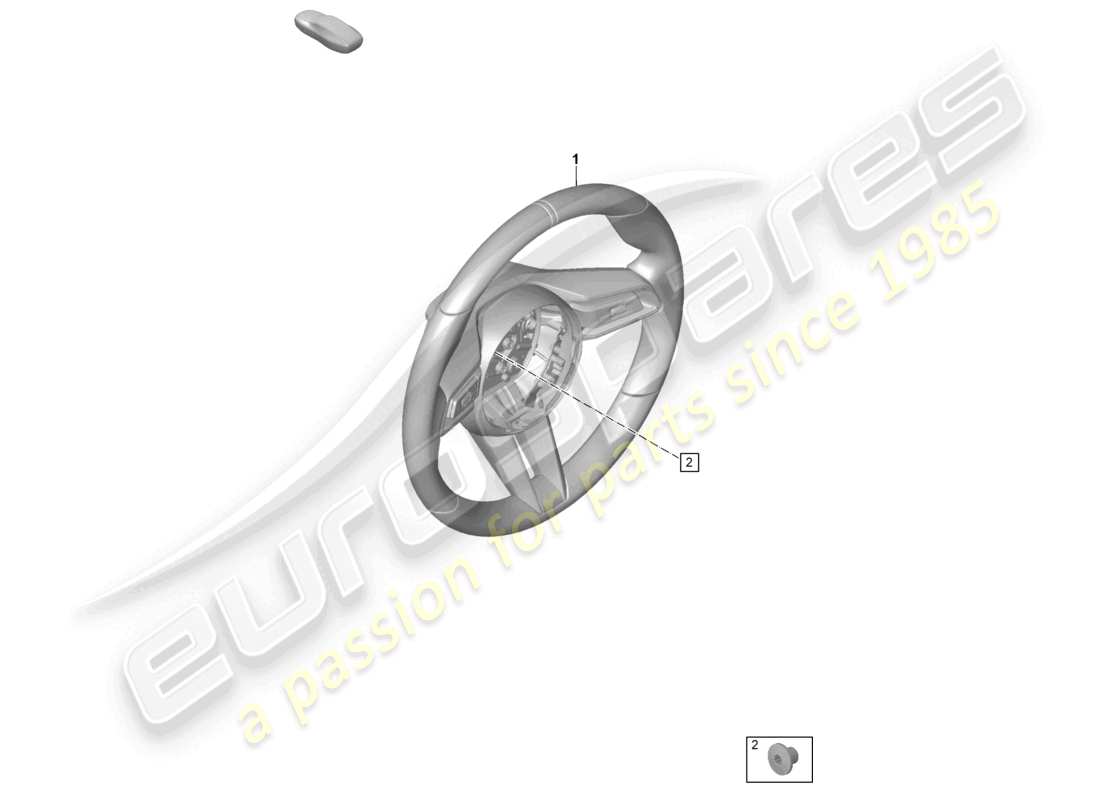 porsche 2024 (992-2 gt3/rs/st) multifunktionslenkrad leder schaltgetriebe teileübersicht
