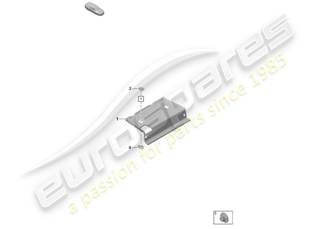 porsche 2025 (992-2 gt3) regalteildiagramm