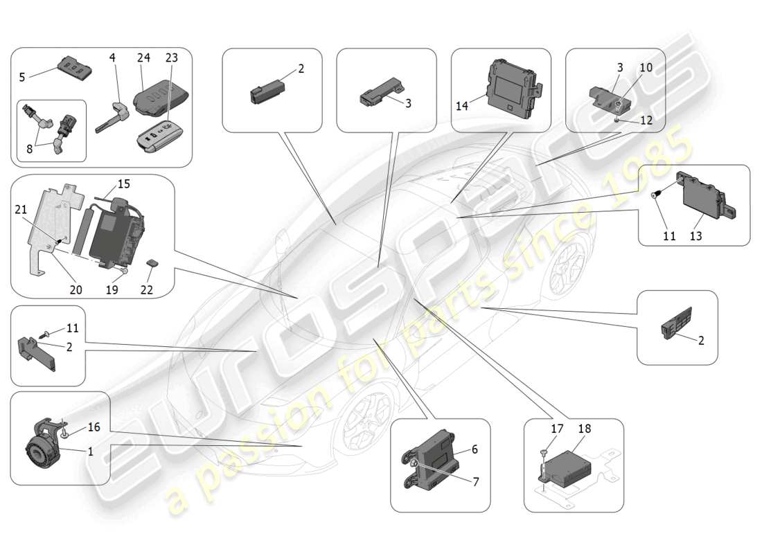 teilediagramm mit der teilenummer 670219055