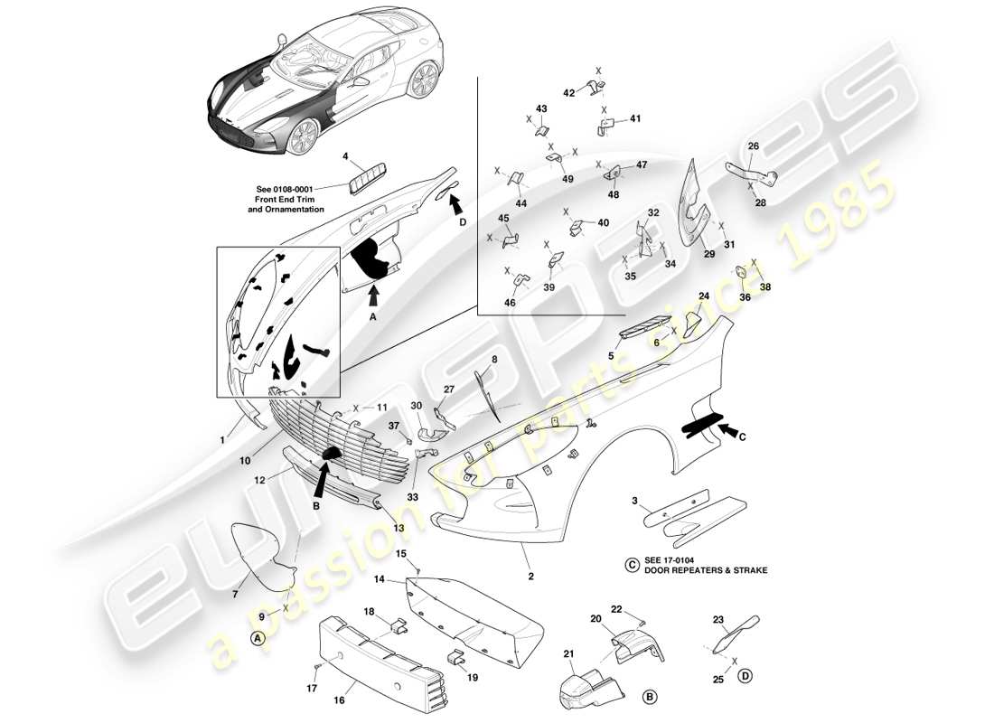 teilediagramm mit der teilenummer dbya02001-s
