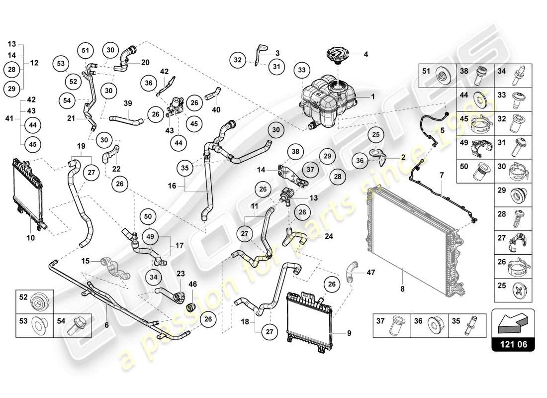 teilediagramm mit der teilenummer 4g0129234