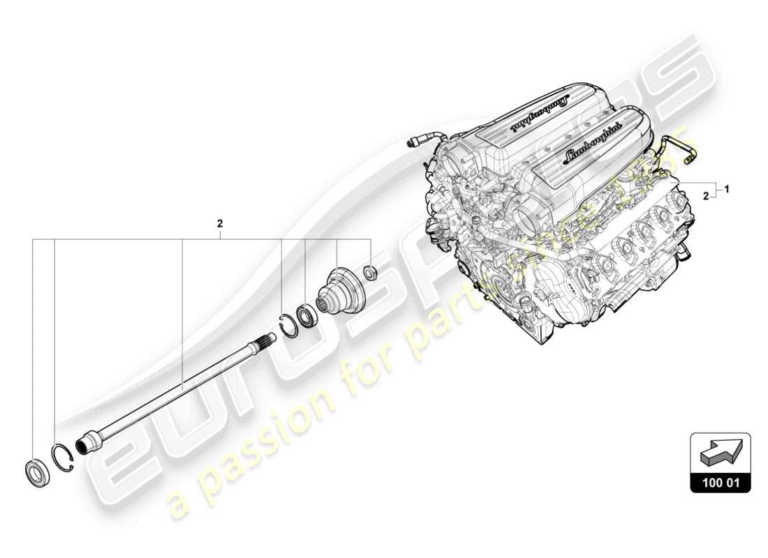 teilediagramm mit der teilenummer 4t0198002