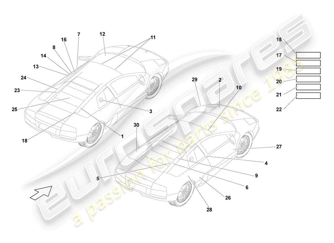 teilediagramm mit der teilenummer 07m115562b