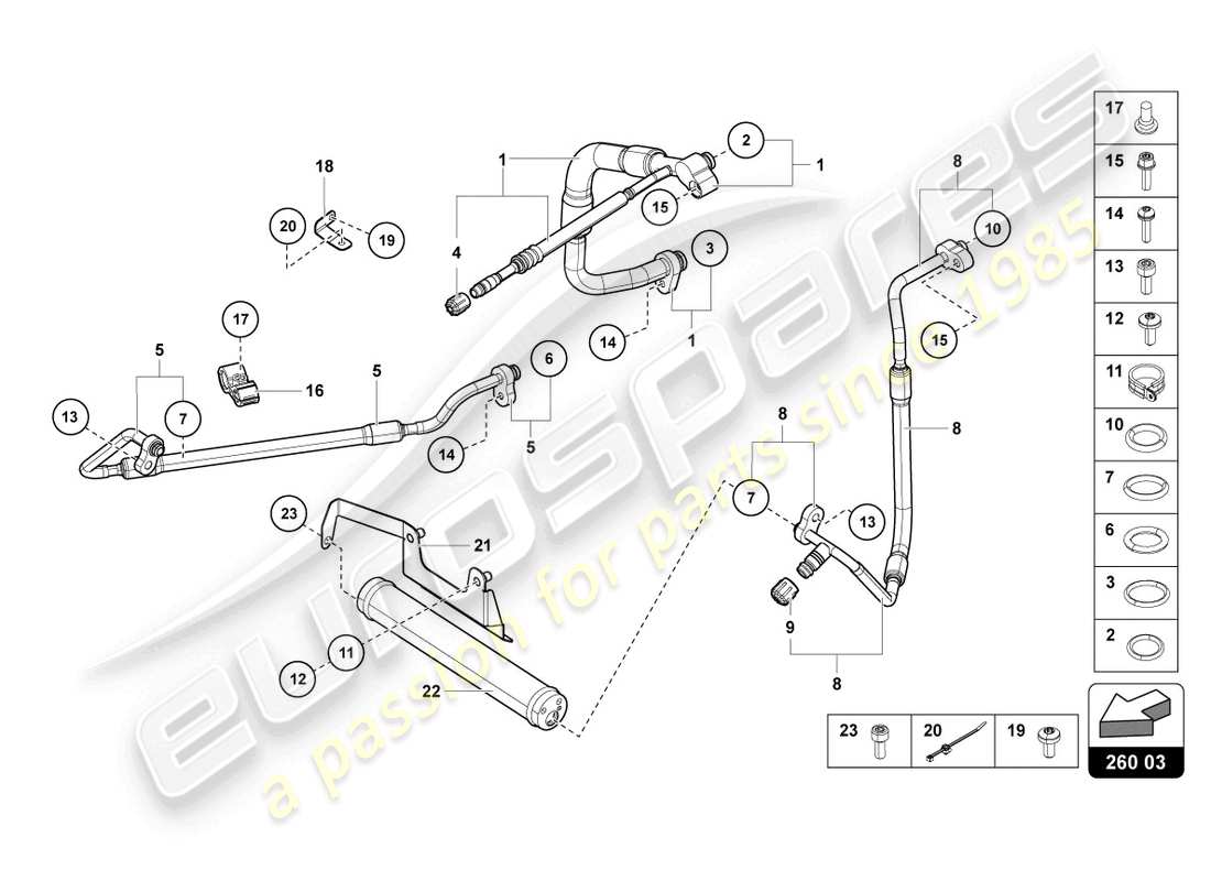 teilediagramm mit der teilenummer 470260711b