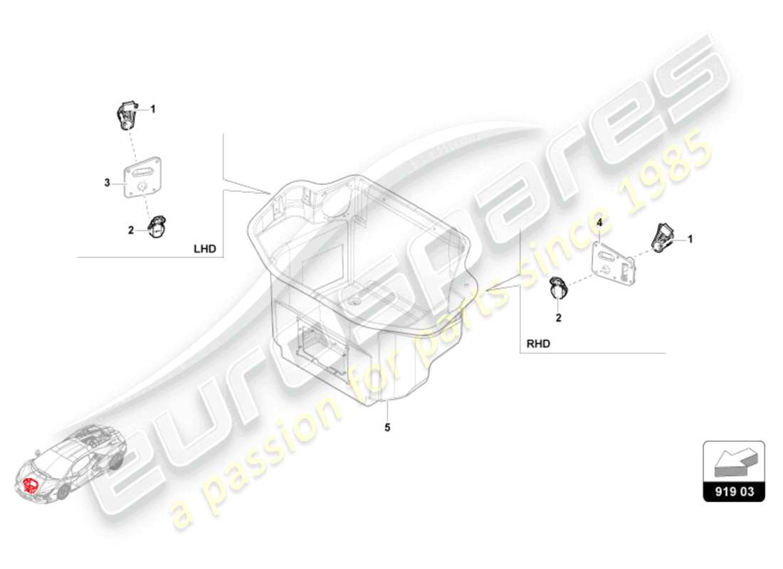 lamborghini revuelto coupe (2024) socket-ersatzteildiagramm