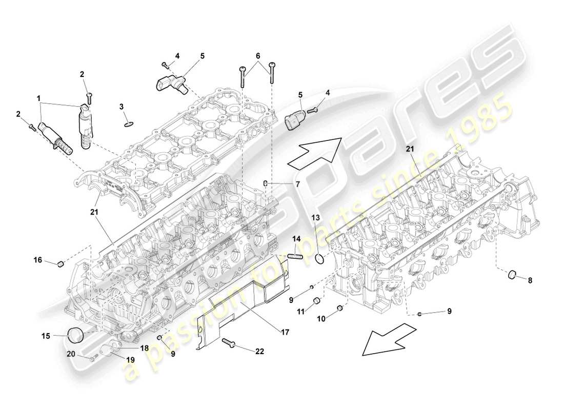 lamborghini blancpain sts (2013) impulse sender ersatzteildiagramm