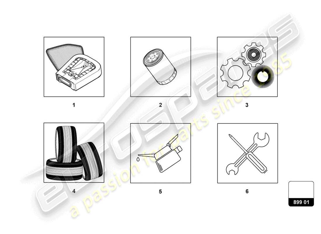 lamborghini urus (2021) serviceteile teilediagramm