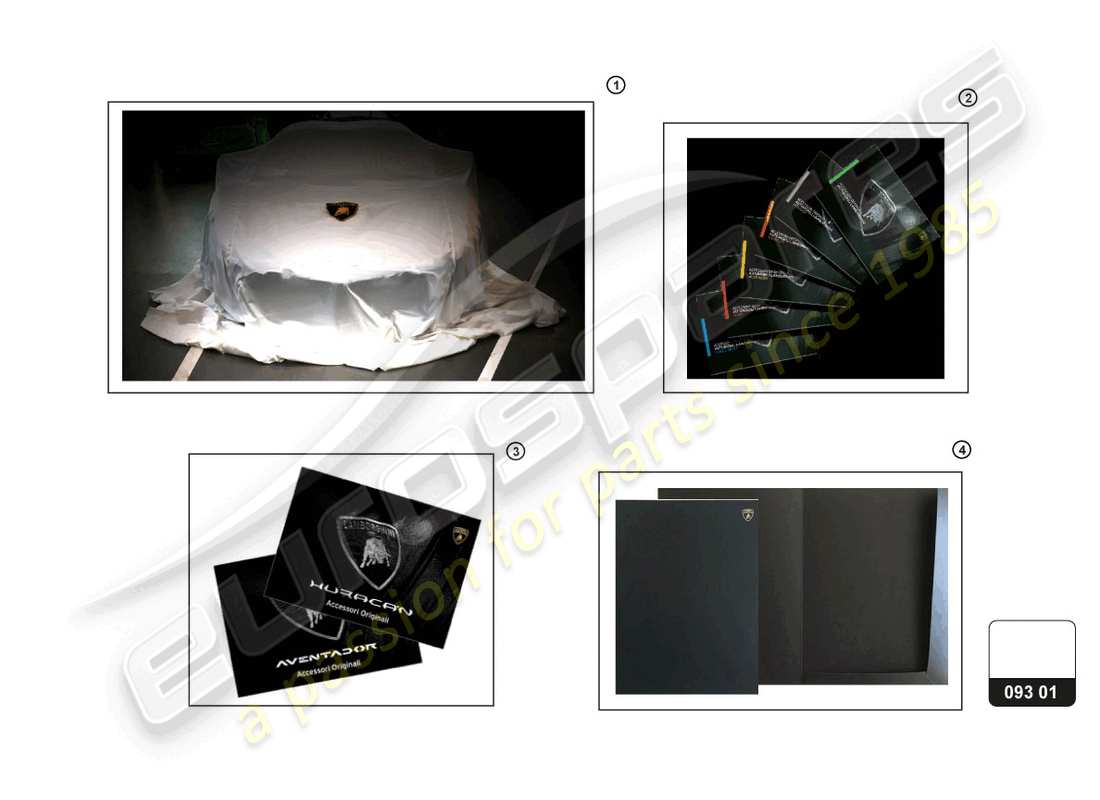 lamborghini aventador ultimae (accessories) zugang,infotainment,sonstiges teilediagramm