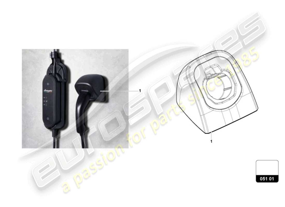 lamborghini revuelto coupe (accessories) ladebuchse ersatzteildiagramm