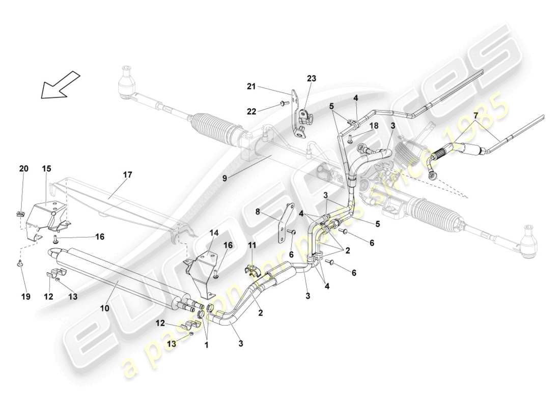 lamborghini lp570-4 sl (2013) ölkühler teilediagramm