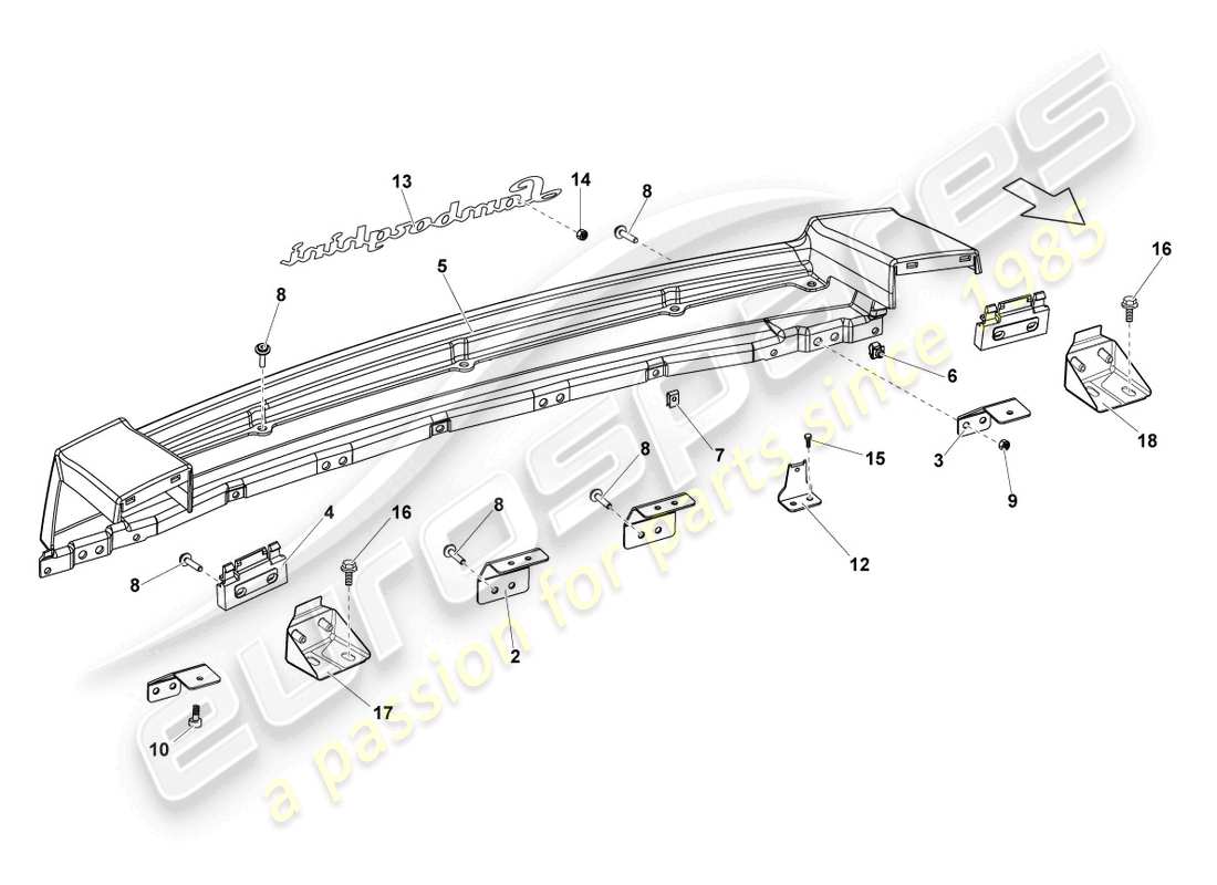 lamborghini lp560-4 coupe (2009) trim-teilediagramm