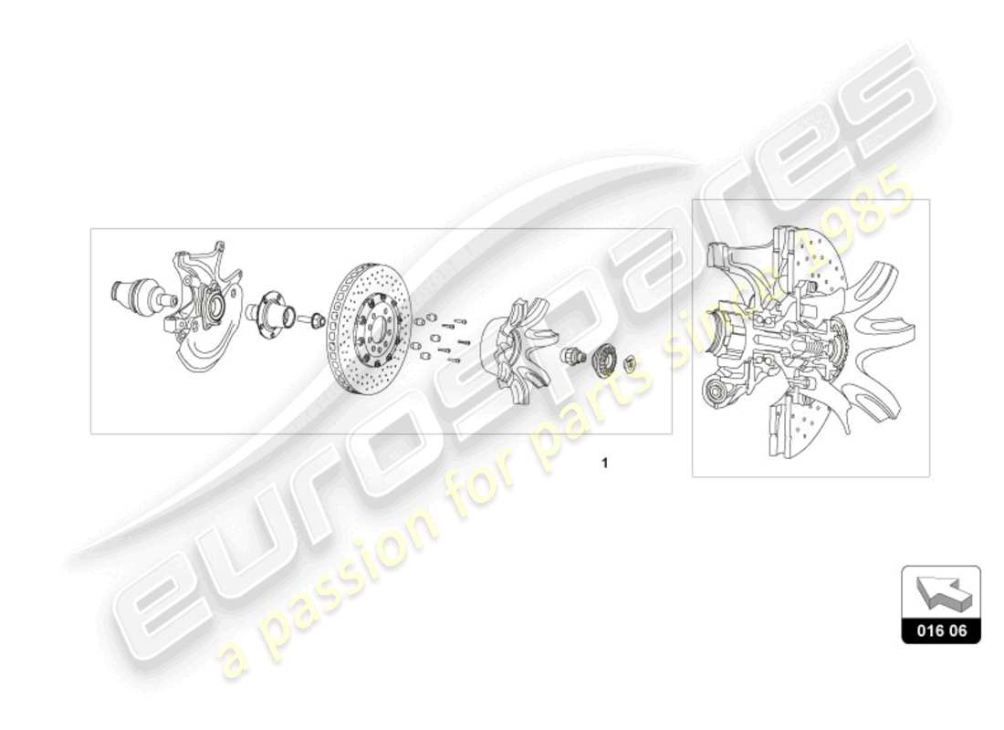 lamborghini huracan tecnica (accessories) radmutter ersatzteildiagramm