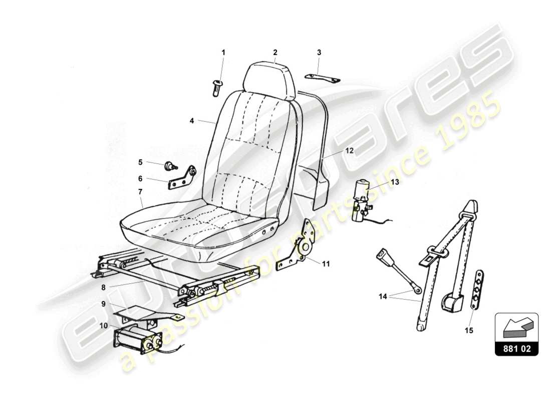 teilediagramm mit der teilenummer 007035059