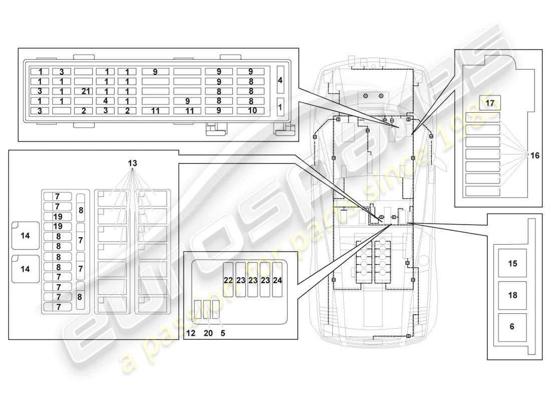 teilediagramm mit der teilenummer n01713112