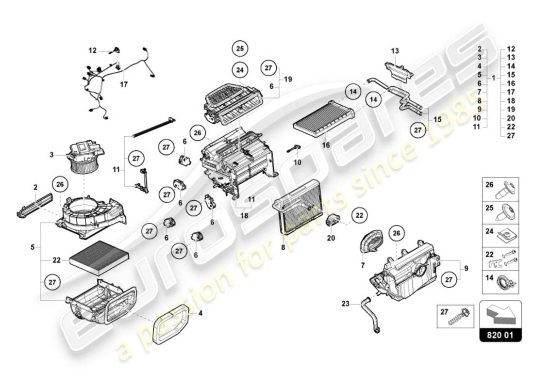 teilediagramm mit der teilenummer 4s0819439