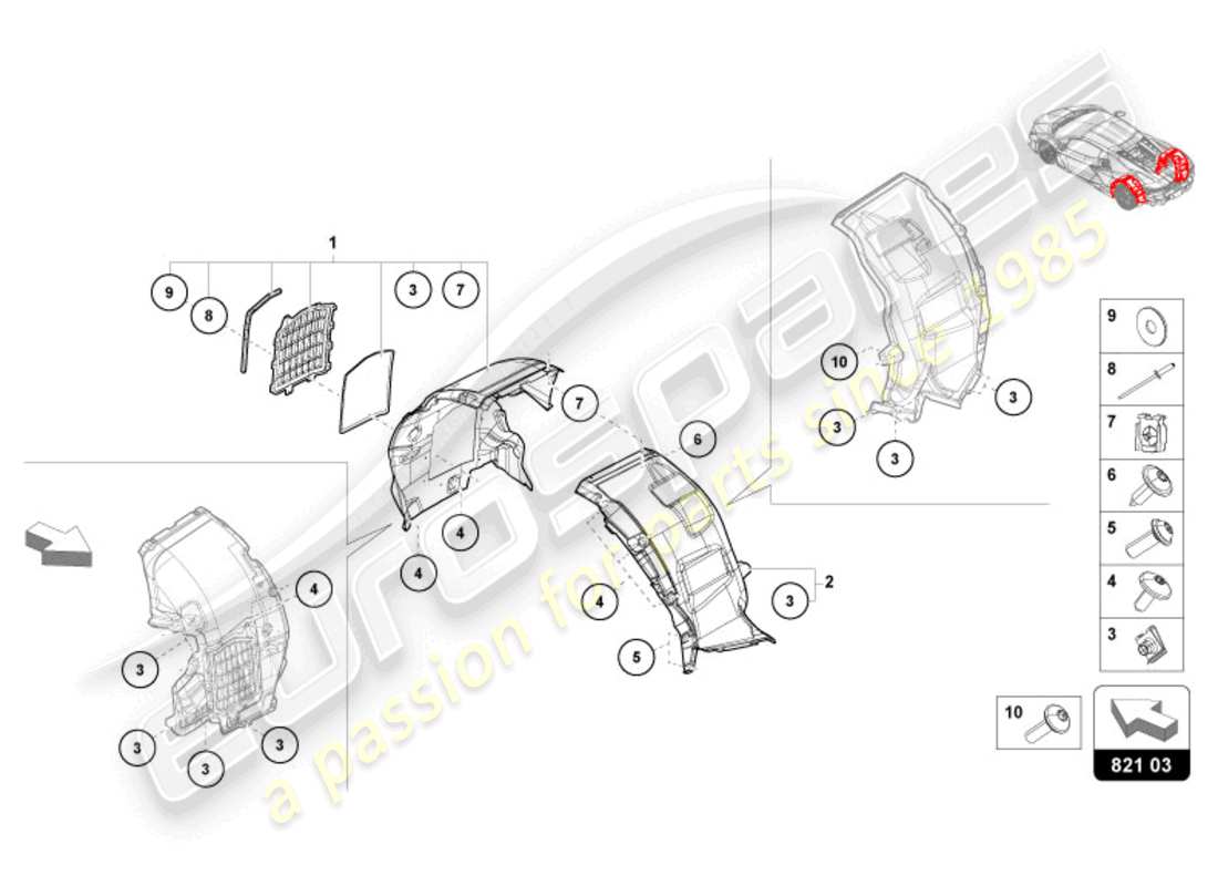 teilediagramm mit der teilenummer 47b810985a