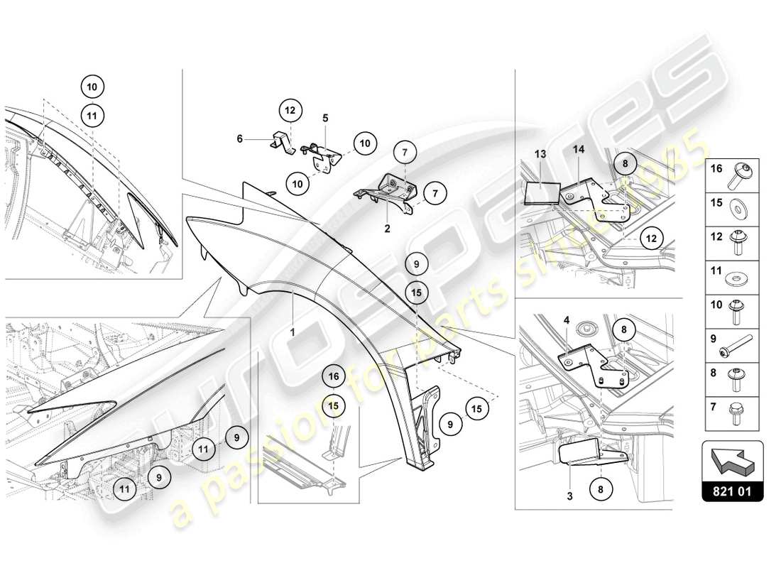 teilediagramm mit der teilenummer 470810864b