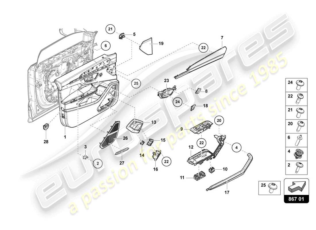 teilediagramm mit der teilenummer 4ml867100