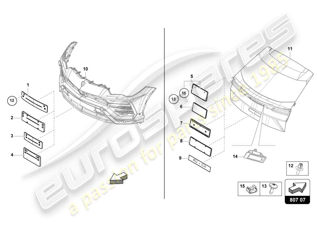 teilediagramm mit der teilenummer 4ml807287c3fz