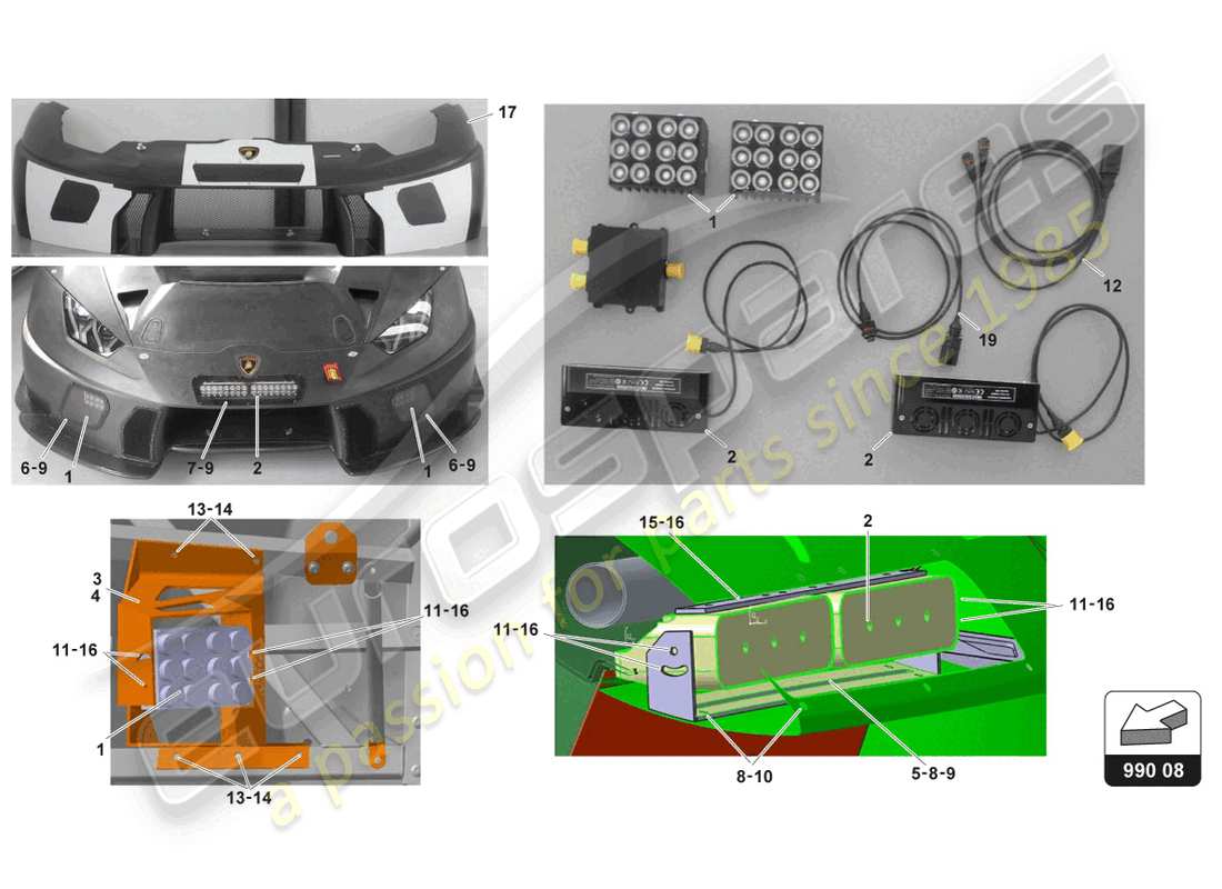teilediagramm mit der teilenummer 4ta998017