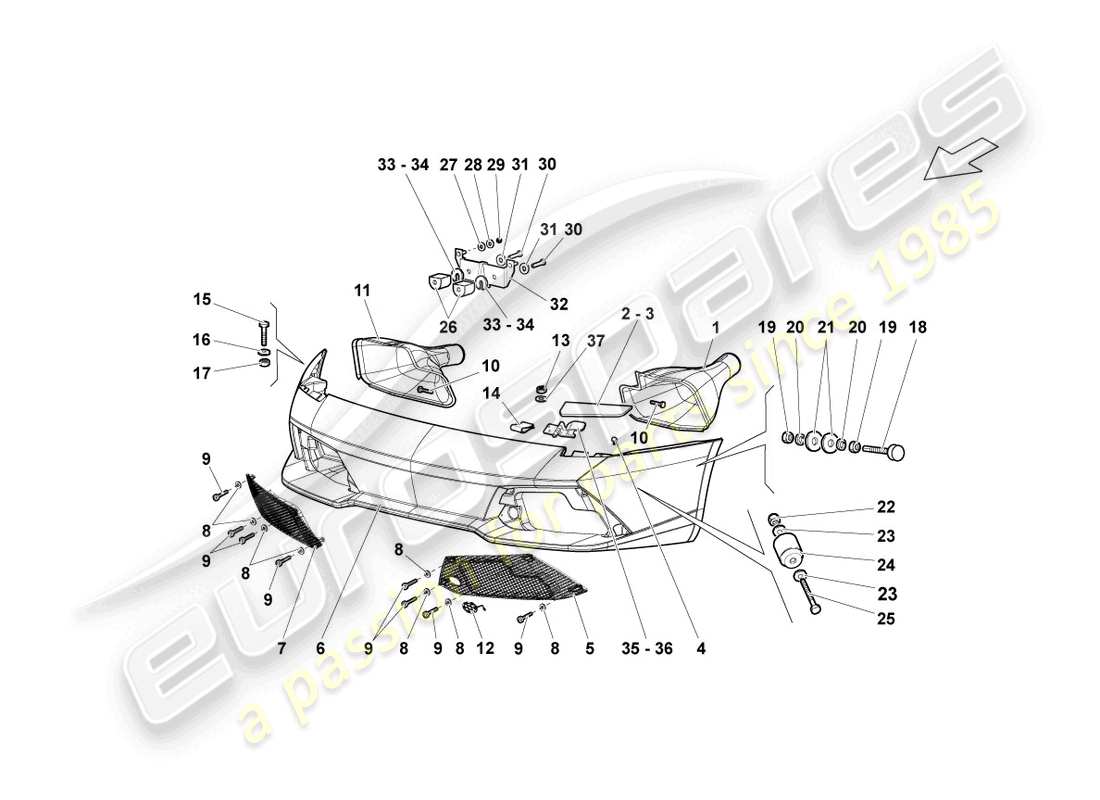 teilediagramm mit der teilenummer n10027004